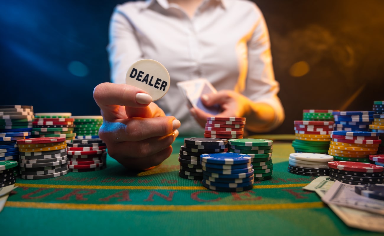 Roulette table layout detail